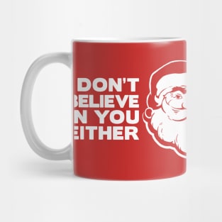 Disbelieving Santa Mug